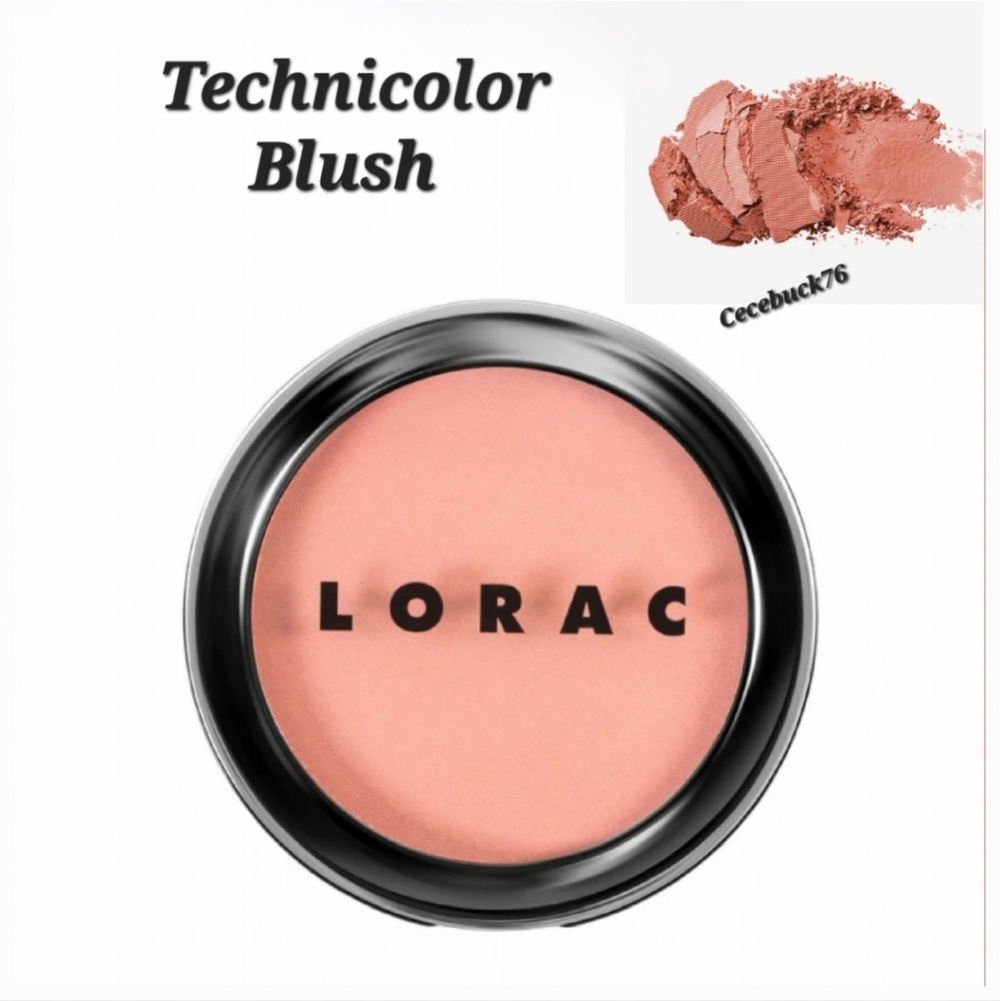 🌺Lorac Technicolor Blush Color Source Buildable Blush Technicolor Matte Coral